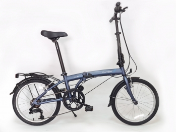 Велосипед Dahon Suv D6 складной Ore Blue Крылья, багажник с резинкой, подножка, насос в подс. штыре